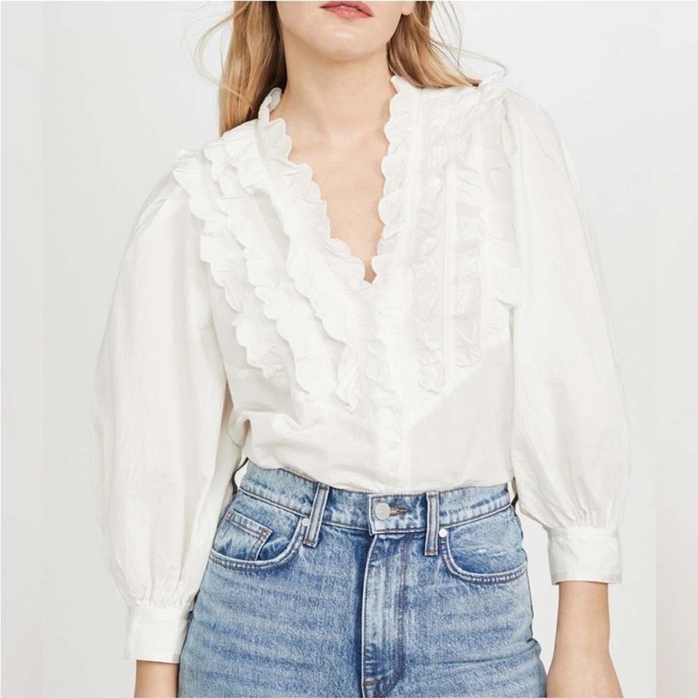 NWT The Great. Blouse